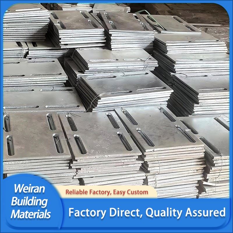 Hot Dip Galvanized Post-installed Embedded Plate factory